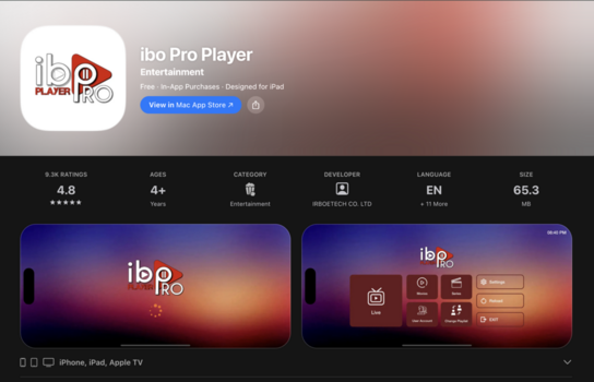 ibo player pro for apple tv