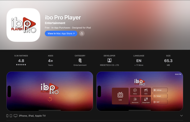 ibo player pro for apple tv